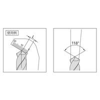 INSIZE インサイズ ドリルポイントゲージ 4843-1 1セット(6個)（直送品）