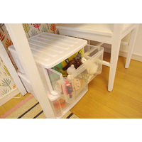 サンコープラスチック シンクセルト 引出ケース A4-F ホワイト 4547883505964 1セット(1個×5)