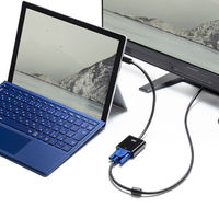 サンワサプライ Mini DisplayPort-VGA変換アダプタ AD-MDPV02 1個