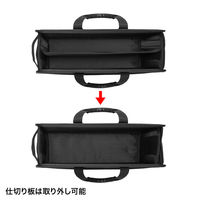 サンワサプライ らくらくPCキャリー(15.6インチワイド) BAG-BOX3BK3 1個（直送品）