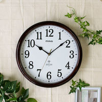 ノア精密 MAG電波掛時計 キキョウ W-781 BR-Z 1個