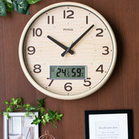 ノア精密 MAGデジアナ電波掛時計 ゴーフル W-776 N-Z 1個