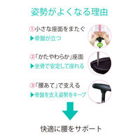 アーユル・チェアージャパン アーユル メディカルシート レッド 30136 1脚（直送品）