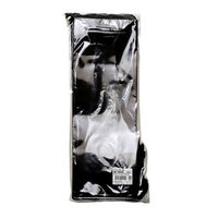 ササガワ 手提げ袋スリム130×90×360黒 50-6933 1包