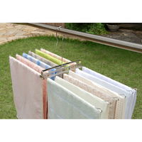 下村企販 洗濯ハンガー　タオルハンガー　NEW折りたたみ式タオルハンガー 258031 1個（直送品）