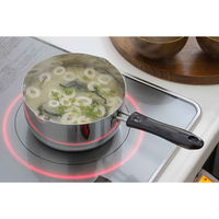 下村企販 雪平鍋 16cm 日本製ゆきひら鍋 TSUBAME 目盛り付き ステンレス製 304552 1個（直送品）