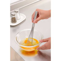 下村企販 泡立て器 ママクック スリム泡立て ステンレス 305048 1個（直送品）