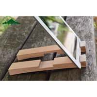 籐芸 鍋敷き 木製 アウトドア ポットスタンド レクタングル FORESTABLE 籐芸 340286 1個（直送品）