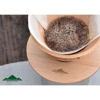 籐芸 コーヒードリッパー 木製 アウトドア FORESTABLE 籐芸 355256 1個（直送品）