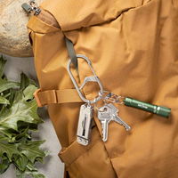 Nite Ize カラビナ G型 カラビナー #4 幅3.8×高さ7.6cm シルバー 386689 1個（直送品）