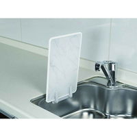 パール金属 キッチンラック ぺタッとポケット ボトル水切り 2フック グレー 387701 1個（直送品）