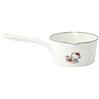 スケーター ミルクパン 1.2L IH対応 ホーロー製 ハローキティ&タイニーチャム 394482 1個（直送品）