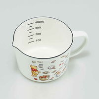 スケーター 計量カップ 450ml ホーロー製 くまのプーさん 394484 1個（直送品）