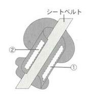 明邦 カー用品 ふわふわ シートベルトカバー スヌーピー 399401 1個（直送品）