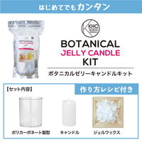 カメヤマ 手作りキャンドル ボタニカルゼリーキャンドルキット 400924 1個（直送品）
