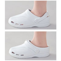 ナースクロッグ No.969 ホワイト M 日本ヘルスシューズ ナースシューズ（わけあり品）