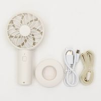 イトウ ポケットミニファン ホワイト HCF20-19ED WH 1セット(24個)（直送品）