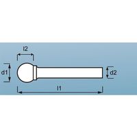 三研空機 HARDY 超硬ロータリーバー TCD 080706 C3 EC 1個（直送品）