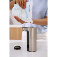 EKO ディスペンサー 250ml アロマソープディスペンサー 液体ソープ 自動 シルバー 339323 1個（直送品）