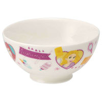スケーター 茶碗 飯碗 ディズニープリンセス 子供用 陶磁器 子供用食器 お碗 キャラクター 342118 1個（直送品）