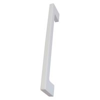 New Hikari (ニューヒカリ） 角型取手　120mm マットホワイト SH-KT120W 清水 1個（直送品）