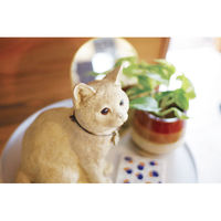 キシマ KH-61208 キャットガーデンオーナメント 1個（直送品）