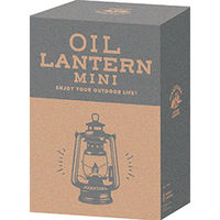 カメヤマ SJ5740010SI オイルランタンミニ シルバー 1個（直送品）