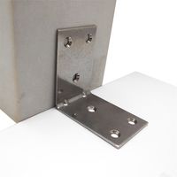 山口安製作所 ステン エクボアングル 60X60mm S-106 1枚（直送品）