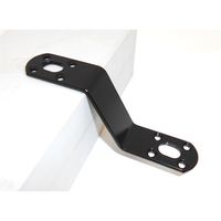 和気産業 取付用 補助金具ステイ BSー525 NO25 黒 BS-525 1セット(2個)（直送品）