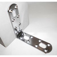 和気産業 取付用 補助金具ステイ BSー623 NO23 クローム BS-623 1個（直送品）