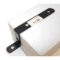 和気産業 取付用 補助金具ステイ BSー563 NO63 黒 BS-563 1セット(3個)（直送品）