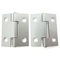 和気産業 薄口カラー丁番 25mm シルバー VE-001 1セット(3個)（直送品）