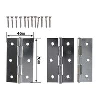 和気産業 中厚ステンレス丁番 76mm VE-044 1個（直送品）