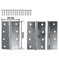 和気産業 中厚ステンレス丁番 102mm VE-046 1個（直送品）