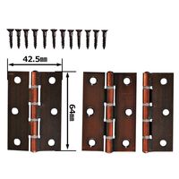 和気産業 厚口ステンレス丁番 64mm GB VE-054 1個(2枚)（直送品）