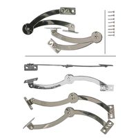 和気産業 真鍮タスキステー左右 150mm VF-115 1個（直送品）