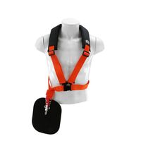 藤原産業 セフティー3 刈払機用防振肩掛バンドダブル KBー26A 1個（直送品）