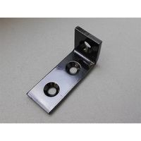 和気産業 ユニクロ特厚金折 黒 20×40mm IH-088 1セット(3個)（直送品）