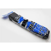 和気産業 PP締め付けベルト 紺 幅38mmX長さ2000mm PB-018 1セット(2個)（直送品）