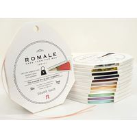 ハマナカ ROMALE ロマーレ 約30m Col.107 5mm幅 2465 H2465-107 1セット(3巻)（直送品）