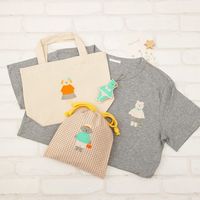 ハマナカ おめかし動物ステンシル くまといぬ H414-502 1セット(3枚入/1束)（直送品）