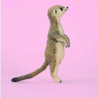 ハマナカ フェルト羊毛でつくるほのぼの動物 ミーアキャット H441-569 1セット(3個)（直送品）