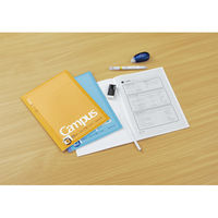 コクヨ キャンパスノート(プリント貼付用)(ドット入り罫線)B罫30枚 ノ-3HBT 1冊