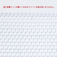 ライオン事務器 コイントレー ユニークトレー 透明 No.80N 29428 1個