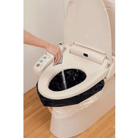 アイワ 緊急用トイレ袋 水漏れ防止袋・凝固剤付 4995021190280 1個(50回分入)
