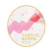 ゼブラ ラメ入り 蛍光マーカー キラリッチ 3色セット WKS18-3C 1ケース