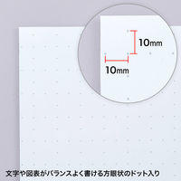 サンワサプライ ホワイトボードシート(ドット入り) WB-MGS9018DTK 1個（直送品）