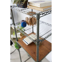 【軒先渡し】エレクター　ベーシックシリーズ　ヴィンテージエディション　ポール　高さ1900mm シルバー B74PVS2 1組2本（直送品）