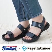 リゲッタ リゲッタカヌー スワローズ レディース ネイビー L BCFD10YS-NVY-L 1足　ナースサンダル（直送品）