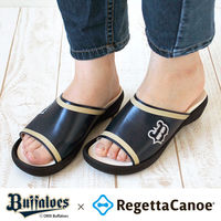 リゲッタ リゲッタカヌー バファローズ レディース ネイビー M BCFW3500BS-NVY-M 1足　ナースサンダル（直送品）